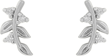 Meya Branch Small Ear Accessories Jewellery Earrings Studs Silver SNÖ Of Sweden
