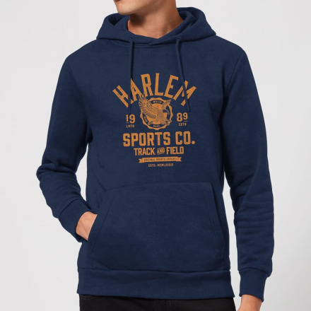 Harlem Sports Hoodie - Navy - S