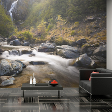 Fototapet - Ohakune - Waterfalls in New Zealand 450 x 270 cm