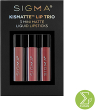 Kismatte™ Lip Trio Lipgloss Sminke SIGMA Beauty*Betinget Tilbud
