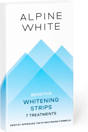 ALPINE WHITE Whitening & Care Whitening Strips Sensitive 14 pcs