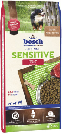 bosch Sensitive Lamm & Reis - 15 kg