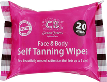 Cocoa Brown Self Tanning Wipes Face & Body 20 pcs 20 pcs