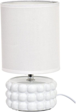 Bordslampa Vit Bubblor 27 cm