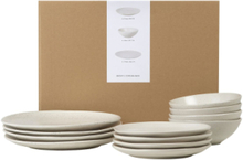 Vanilla Home Tableware Plates Table Settings&sets Beige Broste Copenhagen