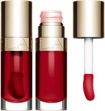 Lip Comfort Oil 03 Cherry Beauty WOMEN Makeup Lips Lip Oils Rød Clarins*Betinget Tilbud