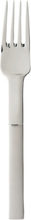 Serveringsgaffel Nobel 23,8 Cm Matt/Blank Stål Home Tableware Cutlery Forks Sølv Gense*Betinget Tilbud
