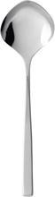 Serveringsskje Fuga 22,5 Cm Matt/Blank Stål Home Tableware Cutlery Spoons Serving Spoons Sølv Gense*Betinget Tilbud