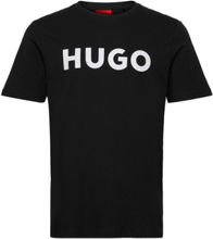 Dulivio T-shirts Short-sleeved Svart HUGO*Betinget Tilbud