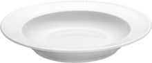Tallerken Dyp Plissé 22 Cm Hvit Home Tableware Plates Deep Plates Hvit Pillivuyt*Betinget Tilbud