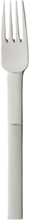 Frokostgaffel Nobel 16,6 Cm Mat/Blank Stål Home Tableware Cutlery Forks Silver Gense