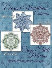 Elegant Medallion Collection - Cross Stitch Patterns