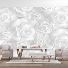 Fototapet - Plaster Flowers - 100 x 70 cm