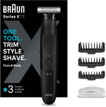 Braun Series X Beard Trimmer For Facial Hair Removal XT322