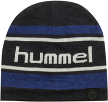 Hmlrob Hat Accessories Headwear Hats Beanies Blå Hummel*Betinget Tilbud