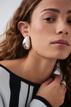 Gina Tricot - Big drop earrings - örhängen - Silver - ONESIZE - Female