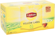 2 x Lipton Yellow label Musta Tee