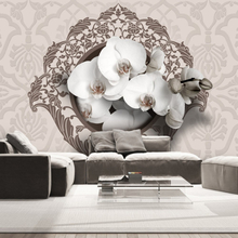 Fototapet - Royal orchids - 400 x 280 cm