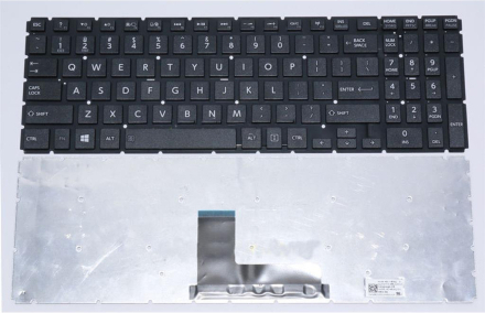 Notebook keyboard for Toshiba Satellite L50-B black