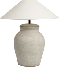 Berit Light Grey Home Lighting Lamps Table Lamps White Watt & Veke