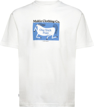 Pony T-Shirt Tops T-Kortærmet Skjorte White Makia