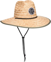 Crest Sun Hat Accessories Headwear Straw Hats Beige Brixton