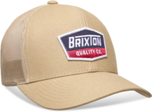 Regal Netplus Mp Trucker Hat Accessories Headwear Caps Khaki Green Brixton