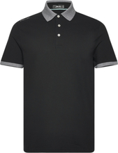 Tailored Fit Stretch Piqué Polo Shirt Sport Knitwear Short Sleeve Knitted Polos Black Ralph Lauren Golf
