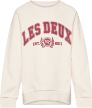 University Sweatshirt Kids Tops Sweatshirts & Hoodies Sweatshirts Cream Les Deux