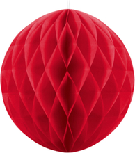 Röd Honeycomb Ball 40 cm