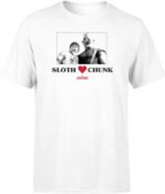 The Goonies Sloth Love Chunk Men's T-Shirt - White - M - White