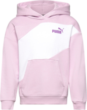 Puma Power Colorblock Hoodie Tr G Sport Sweatshirts & Hoodies Hoodies Pink PUMA