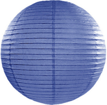 Marinblå Papperslykta 20 cm