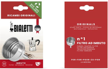 Bialetti - Trakt til espressokanne 9 kopper blank