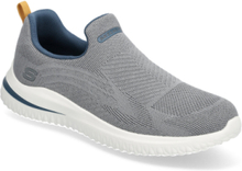 Mens Delson 3.0 Sneakers Grey Skechers