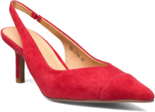 Stiletto Shoes Heels Pumps Sling Backs Red Sofie Schnoor