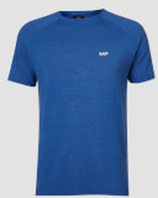 Męski T-shirt z krótkim rękawem z kolekcji Performance MP – Cobalt/czarny - XXXL
