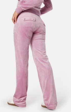 Juicy Couture Del Ray Classic Velour Pant Keepsake Lilac L