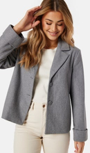 Object Collectors Item Nicole L/S Wool Jacket Light Grey Melange 40