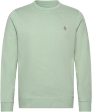 Crew Neck Sweatshirt Sweat-shirt Tröja Green Original Penguin