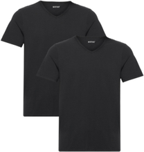 Style Amado 2-Pack Tops T-Kortærmet Skjorte Black MUSTANG