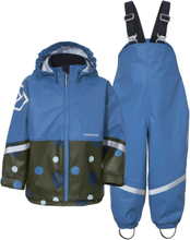 Waterman Pr Kd Set5 Sport Rainwear Rainwear Sets Blue Didriksons