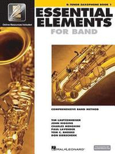 Essential Elements for Band - BB Tenor Saxophone Book 1 with Eei (Book/Online Media) [With CDROM and CD (Audio) and DVD]
