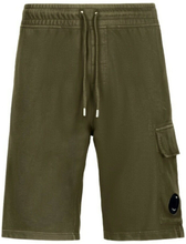 Grønn C.p. Company Light Fleece Cargoshorts Shorts