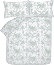 230X220 Cm Double Duvet Cover Tuileries Home Textiles Bedtextiles Duvet Covers Green Laura Ashley