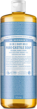 Pure Castile Liquid Soap Baby-Mild Beauty WOMEN Home Hand Soap Liquid Hand Soap Nude Dr. Bronner’s*Betinget Tilbud