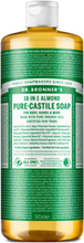 Pure Castile Liquid Soap Almond Beauty Women Home Hand Soap Liquid Hand Soap Nude Dr. Bronner’s