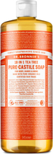 Pure Castile Liquid Soap Tea Tree Beauty WOMEN Home Hand Soap Liquid Hand Soap Nude Dr. Bronner’s*Betinget Tilbud
