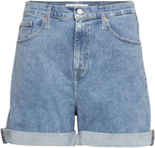 Plus Crv Mom Short Shorts Denim Shorts Blå Tommy Jeans*Betinget Tilbud