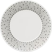Arabia - Mainio Sarastus tallerken 11 cm hvit/svart